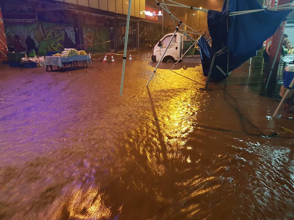 Du côté du marché de Papeete (photo facebook).