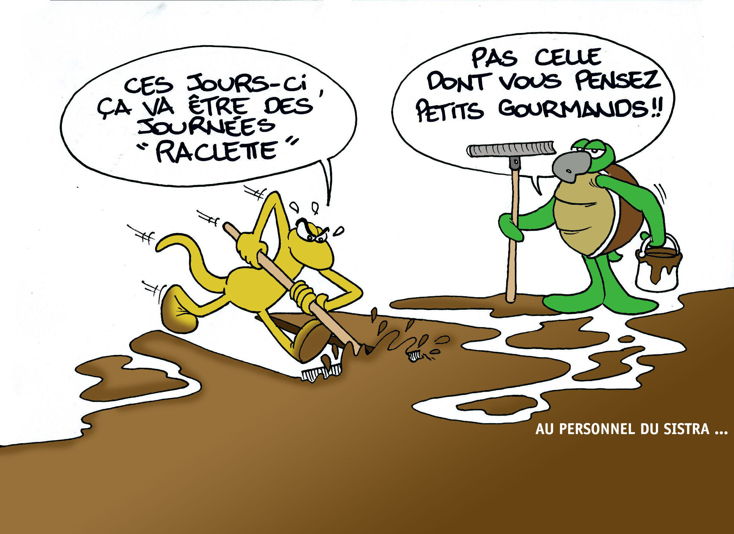 Image Raclette Humour