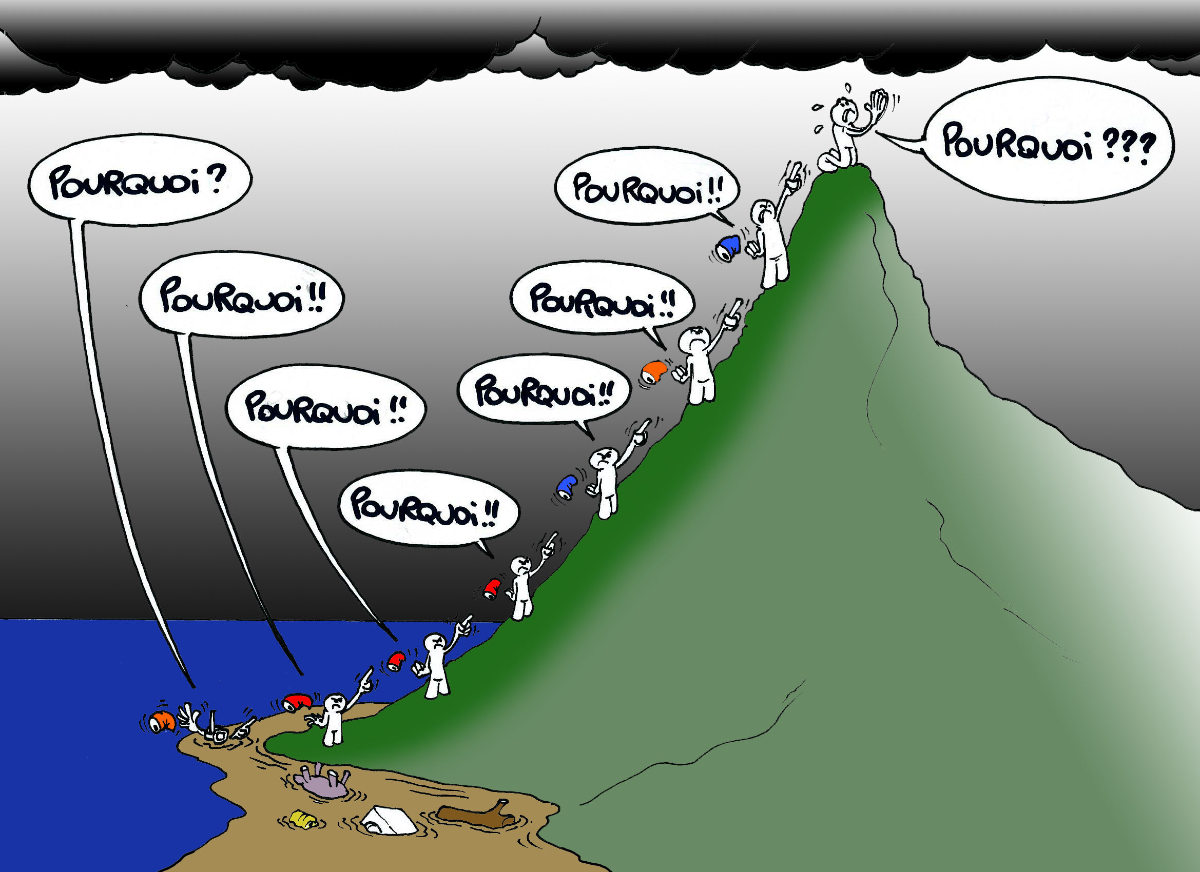 " Pourquoi ? " par Munoz