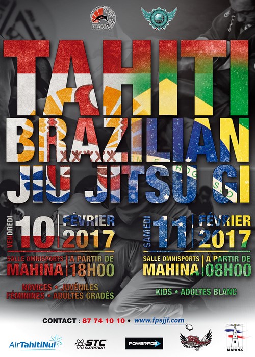 JJB – « Tahiti BJJ contest 2 » : Tahiti vs USA, le 1er tournoi international à Tahiti