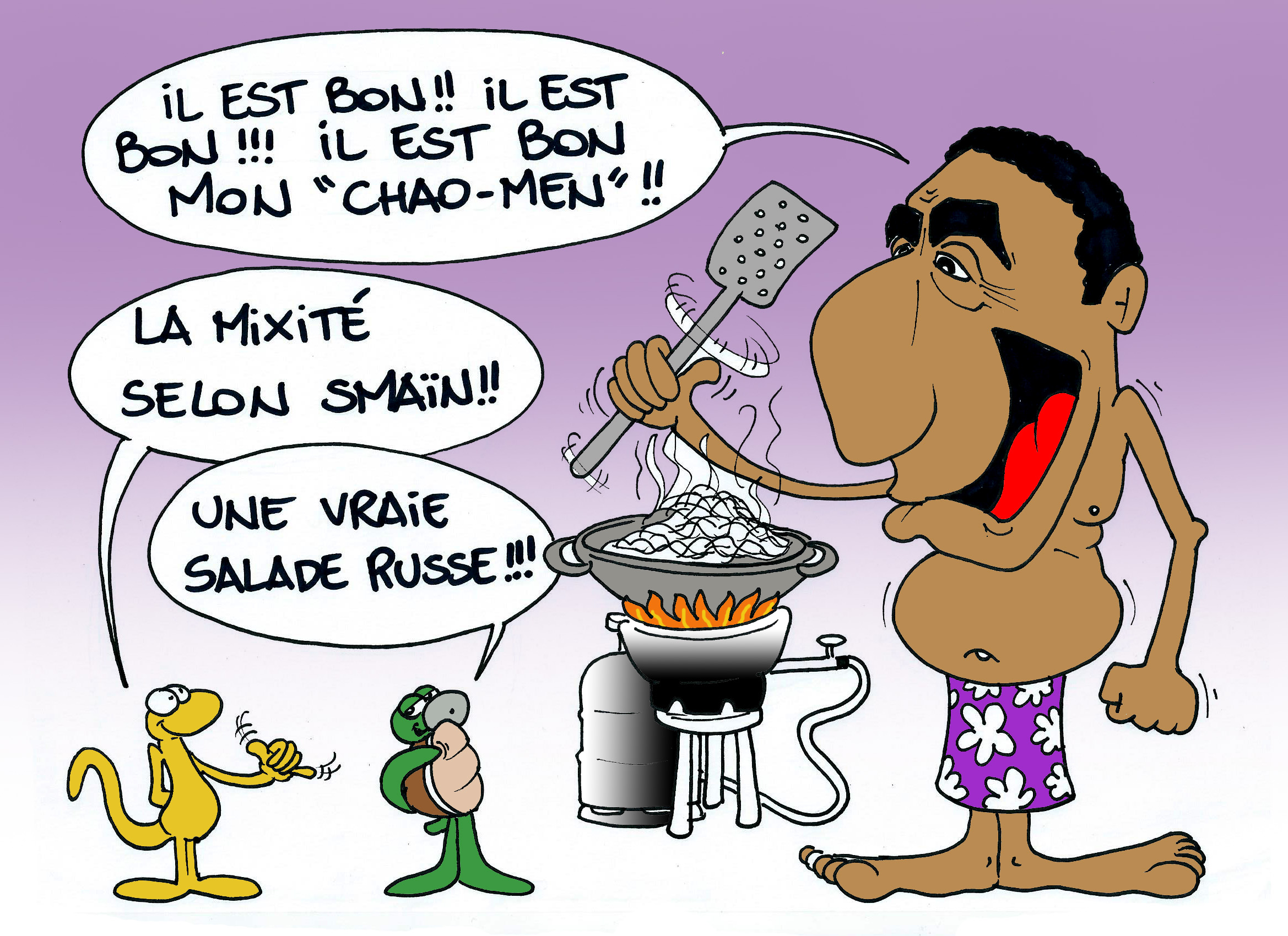 " Smaïn " par Munoz