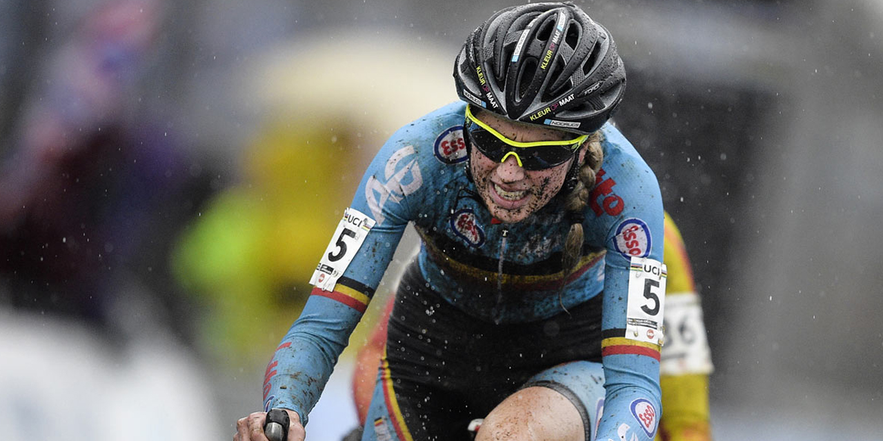 En avril 2016, la Flamande Femke Van den Driessche a été prise sur le fait, avec un vélo équipé d'un moteur.@ AFP