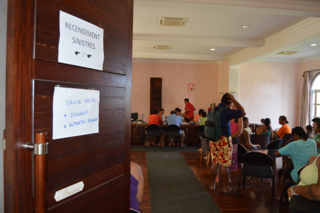 472 attestations de sinistres ont été délivrées à Pirae