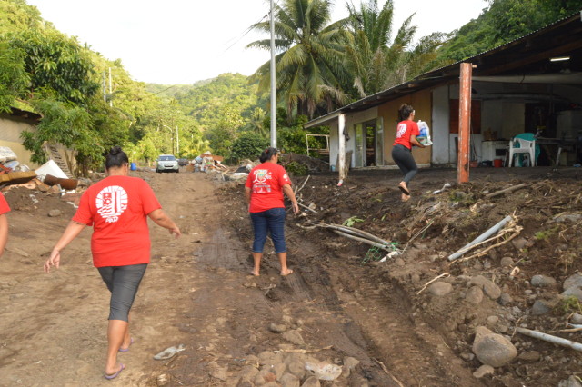 472 attestations de sinistres ont été délivrées à Pirae