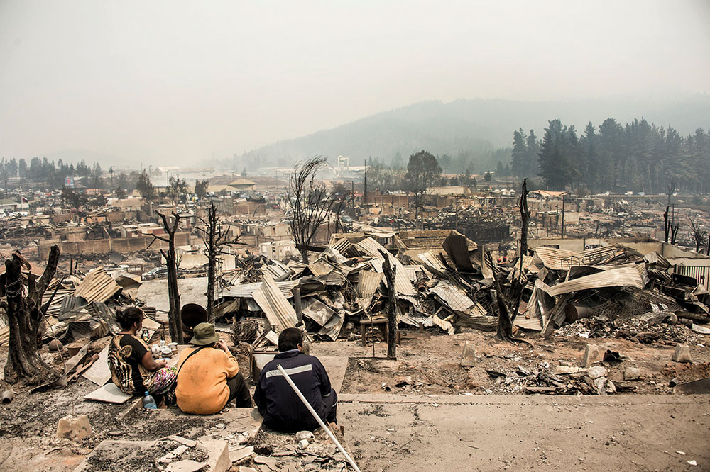 Chili : une partie des feux de forêts maîtrisés