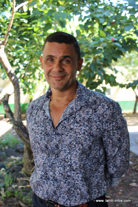 Jimmy Legros, proviseur du lycée.