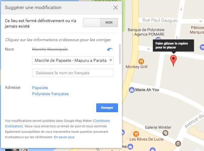 Les rues fantômes de Papeete