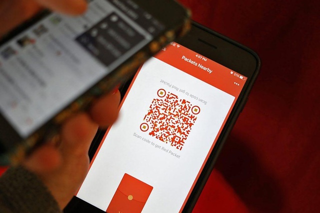  Nouvel an: 46 milliards "d'enveloppes rouges" électroniques échangées en Chine