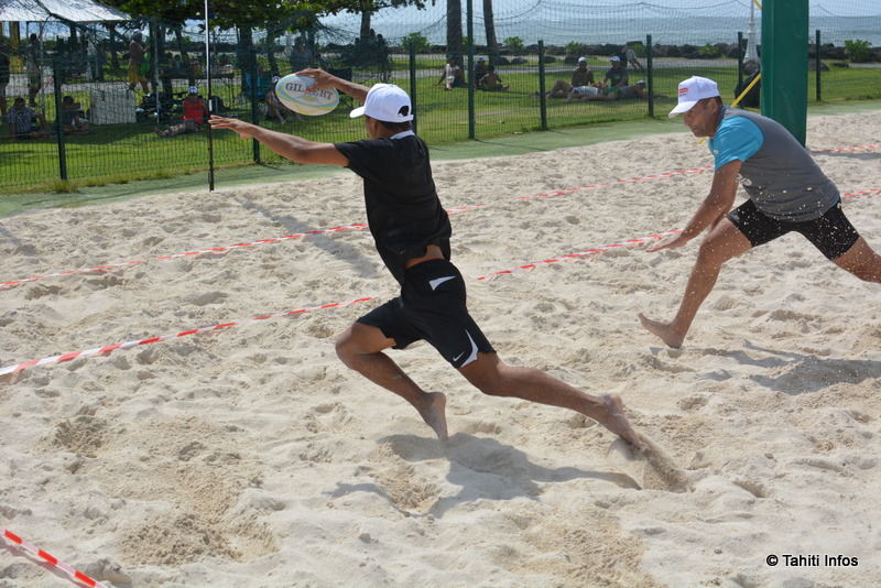 Un match entre les Pointes Blanches du Rimap-p et le Papeete Rugby Club