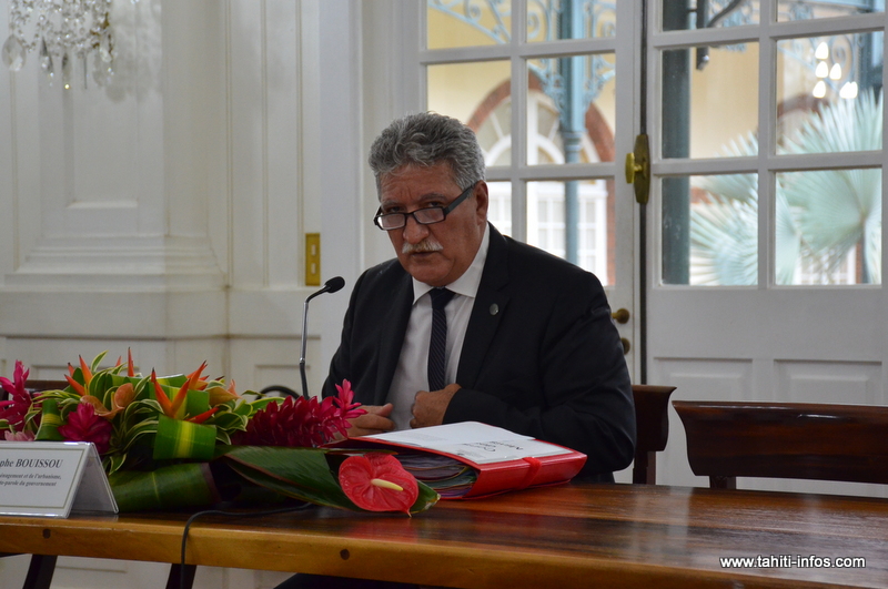 Jean-Christophe Bouissou, lundi à l'issue du Conseil des ministres.