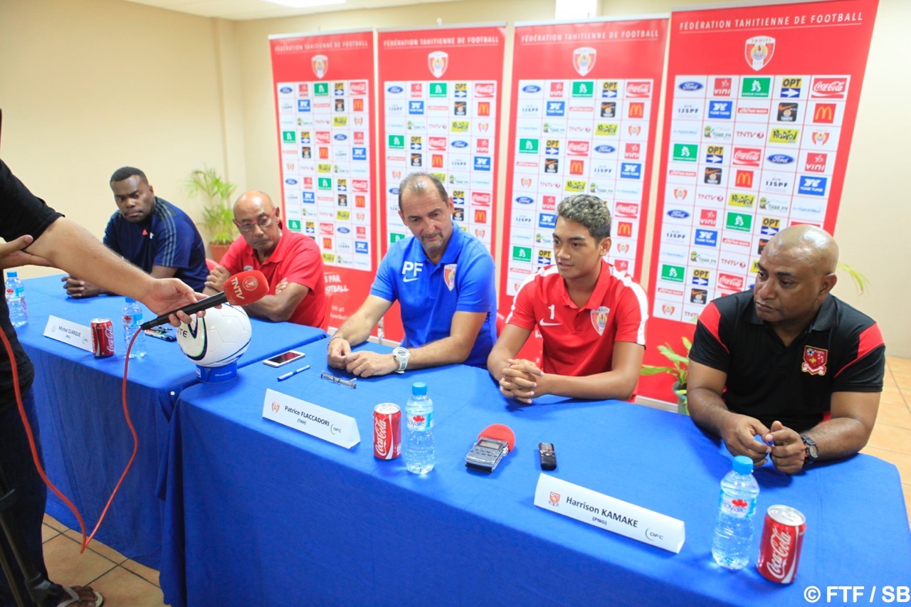 Tahiti sera opposé au Vanuatu, à la Nouvelle Calédonie et enfin à la Papouasie