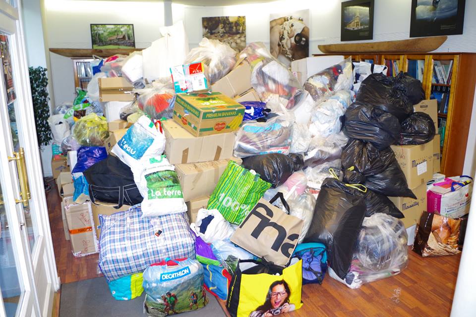 Sinistrés : les dons continuent d'affluer