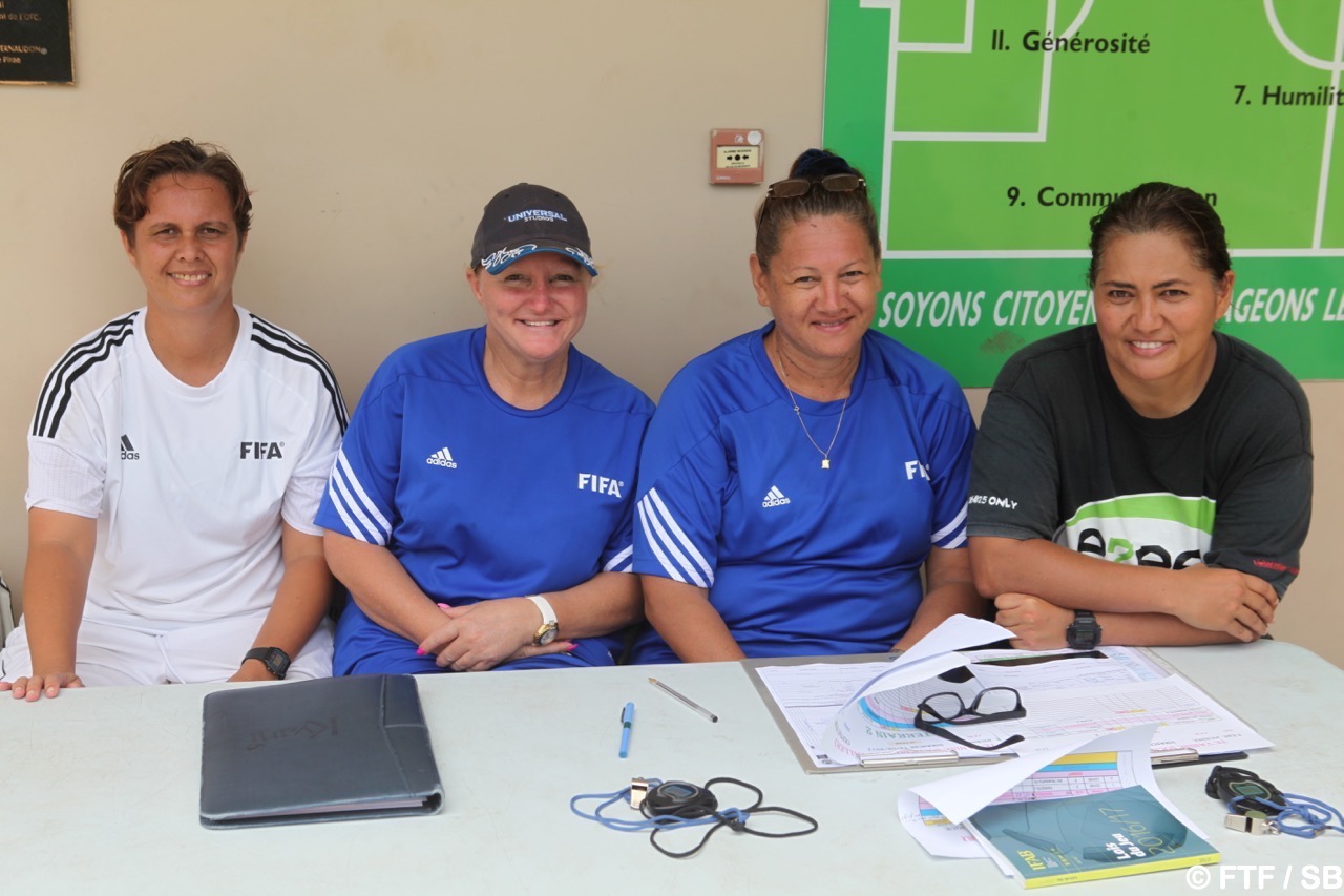 La commission féminine avec à droite Jane Mahiatapu
