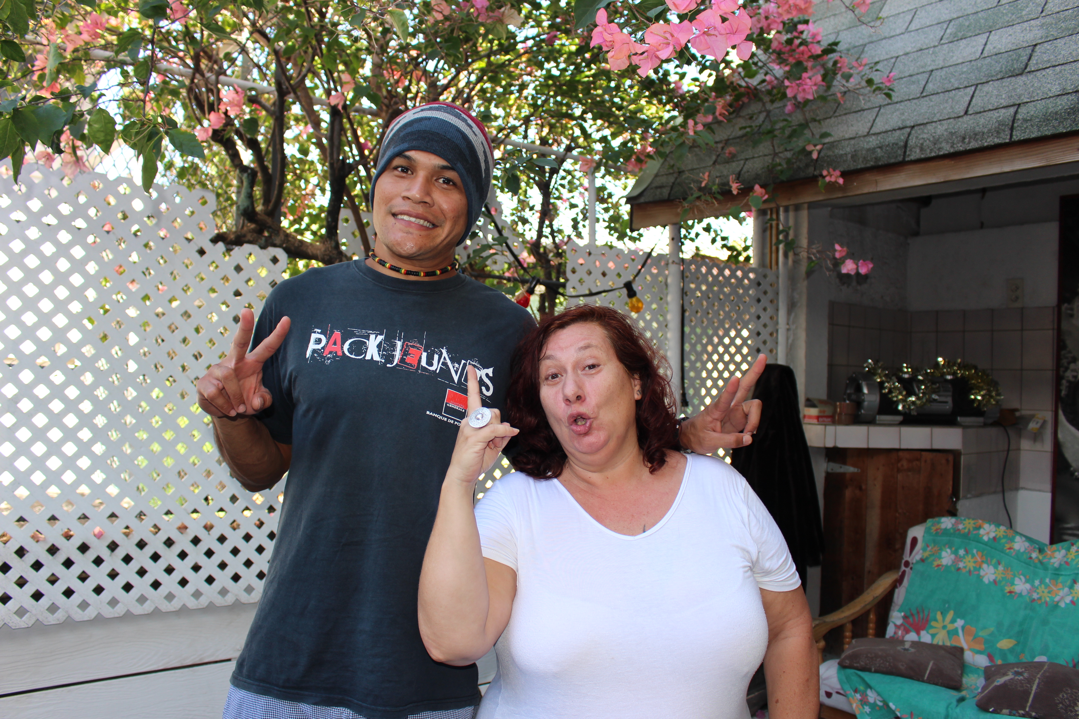 Léonore Caneri et Mana, gagnant de la catégorie Stand up 2016.