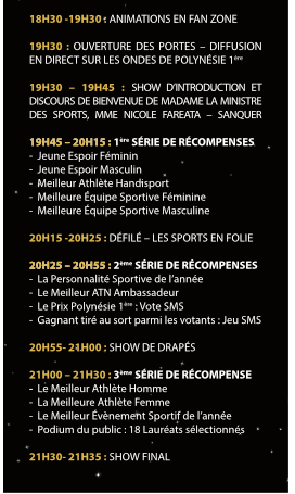 Trophées du Sport 2017 – La soirée sera ouverte au public