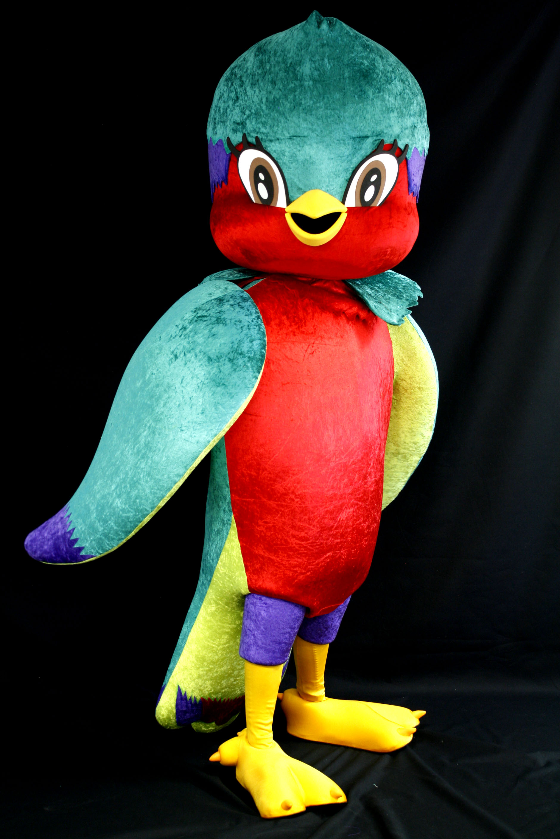 La mascotte Vik'ura rencontrera le public polynésien ce soir, pour la première fois.