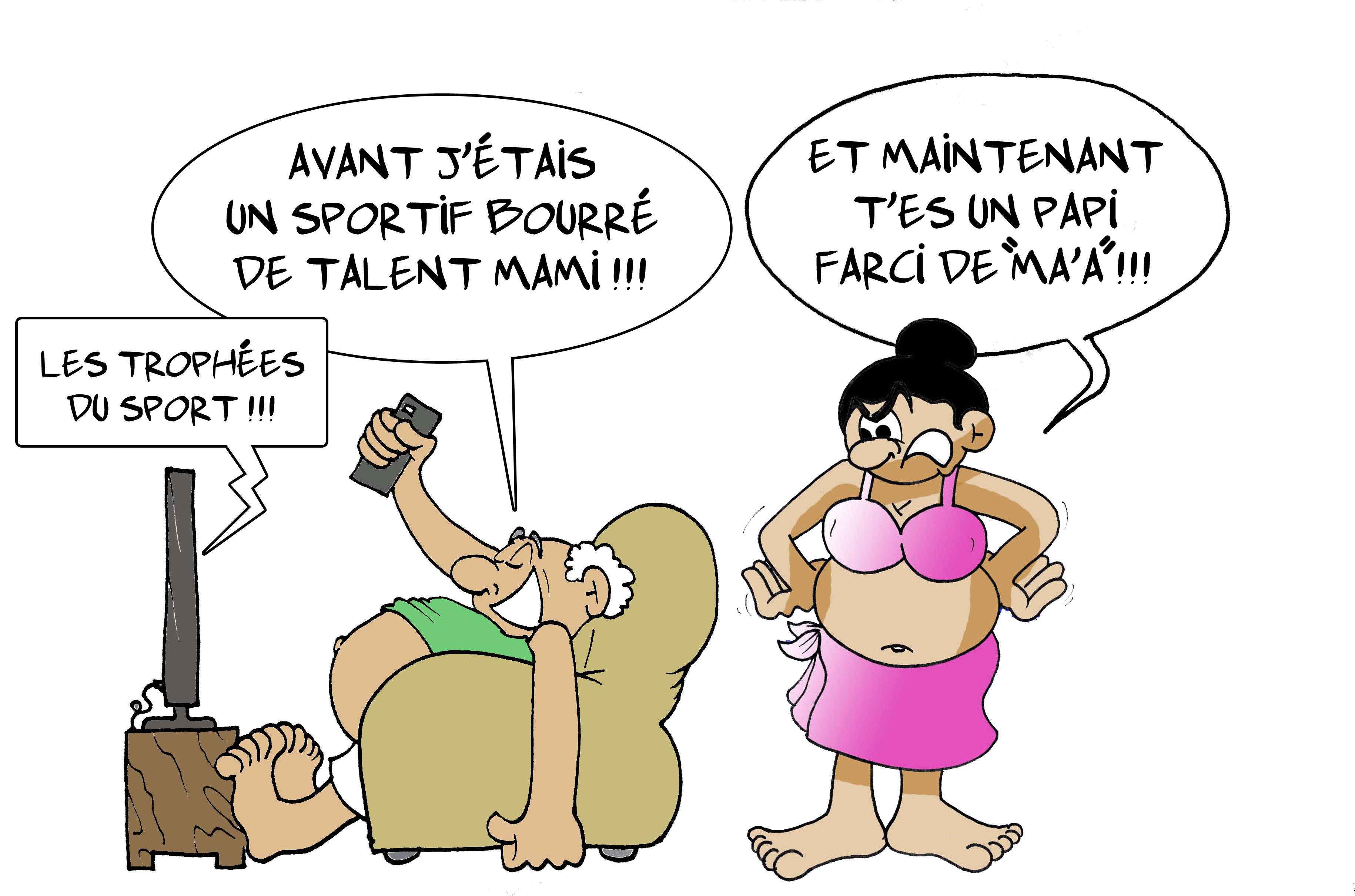 " Les trophées du sport " par Munoz