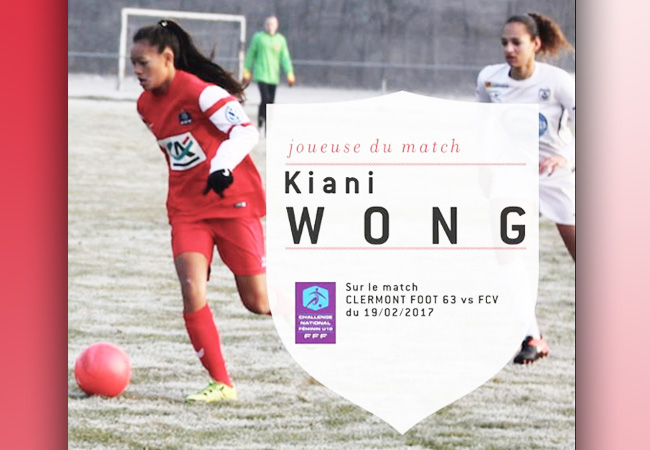 Foot Féminin : Kiani Wong, l’étoile polynésienne brille en Métropole