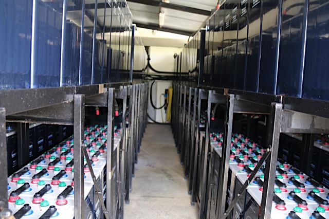 Les batteries de la centrale de Ahe devront bientôt être changées.