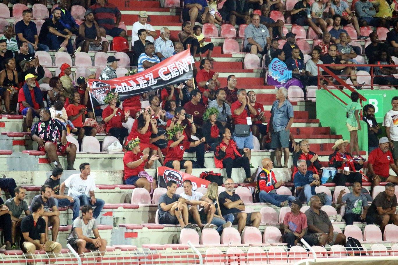 Quelques supporters étaient là pour Central