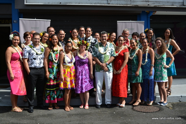 L'ensemble des agents du Centre de gestion et de formation.