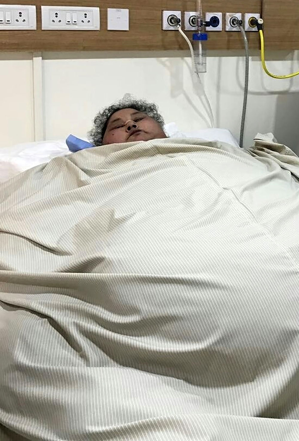 Cent kilos de moins pour "la plus grosse femme du monde"