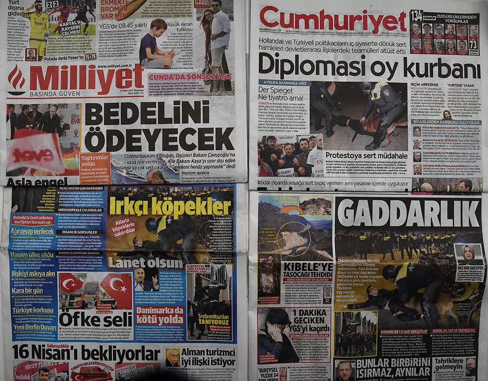 Nouvelles attaques d'Erdogan, la crise avec l'Europe s'envenime