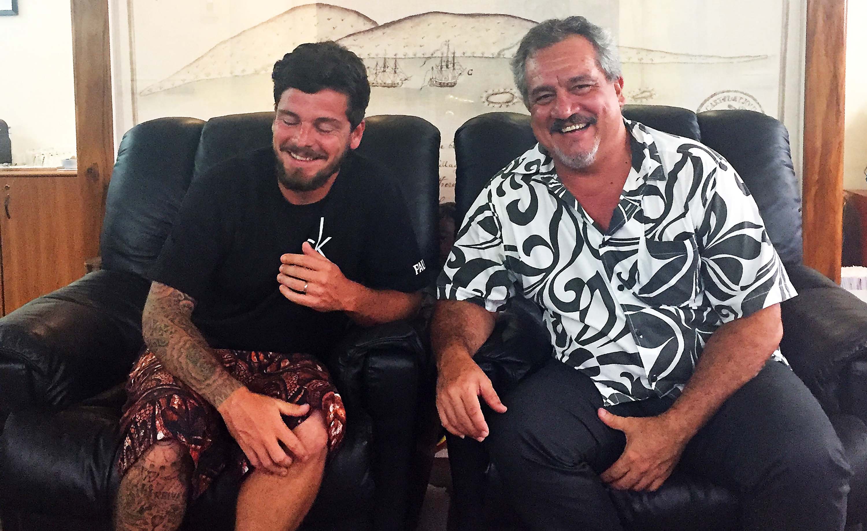 Un atelier pour les artistes à Tipaerui