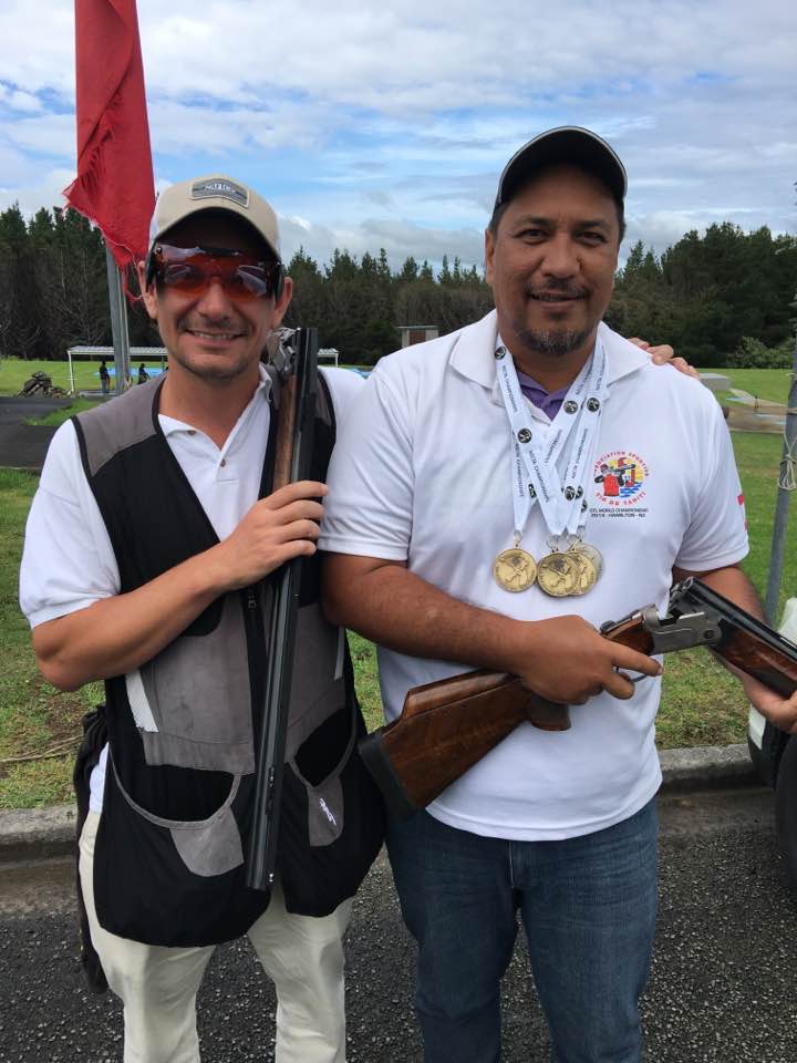 Teiki Nanai et Tuanua Degage.