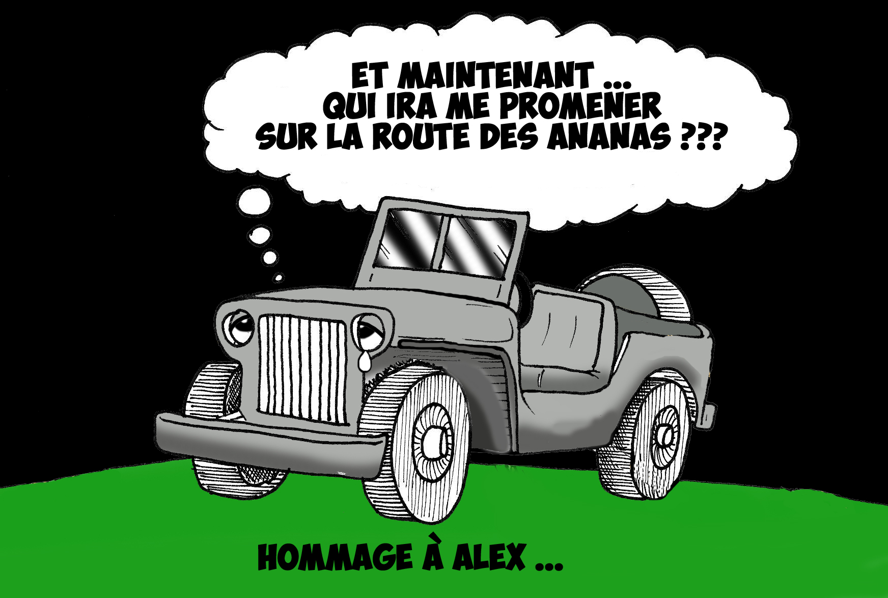 " Hommage à Alex du Prel " par Munoz