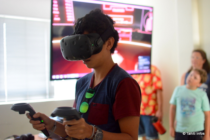 La réalitée virtuelle fait fureur au festival