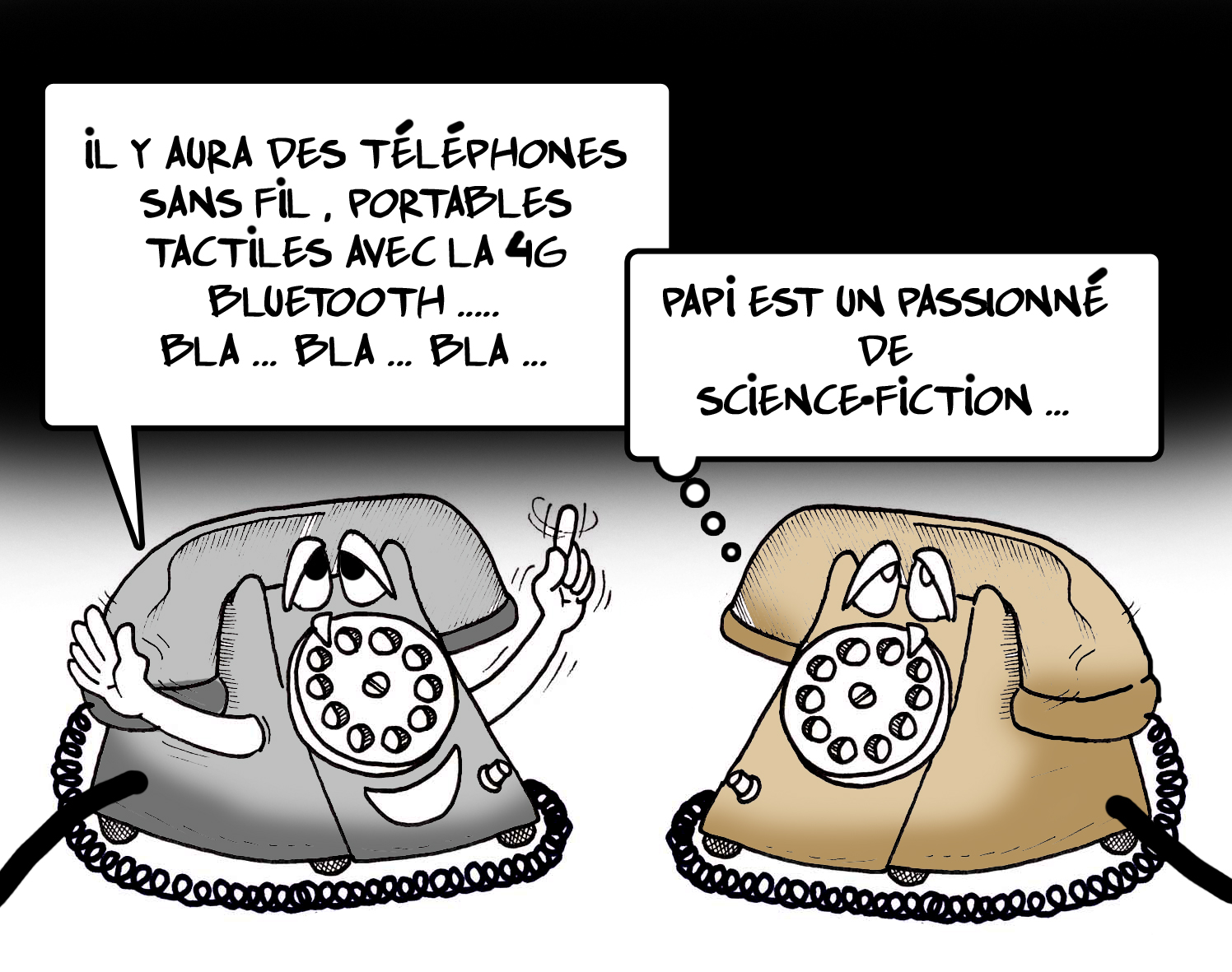 " L'internet mobile haut débit " vu par Munoz