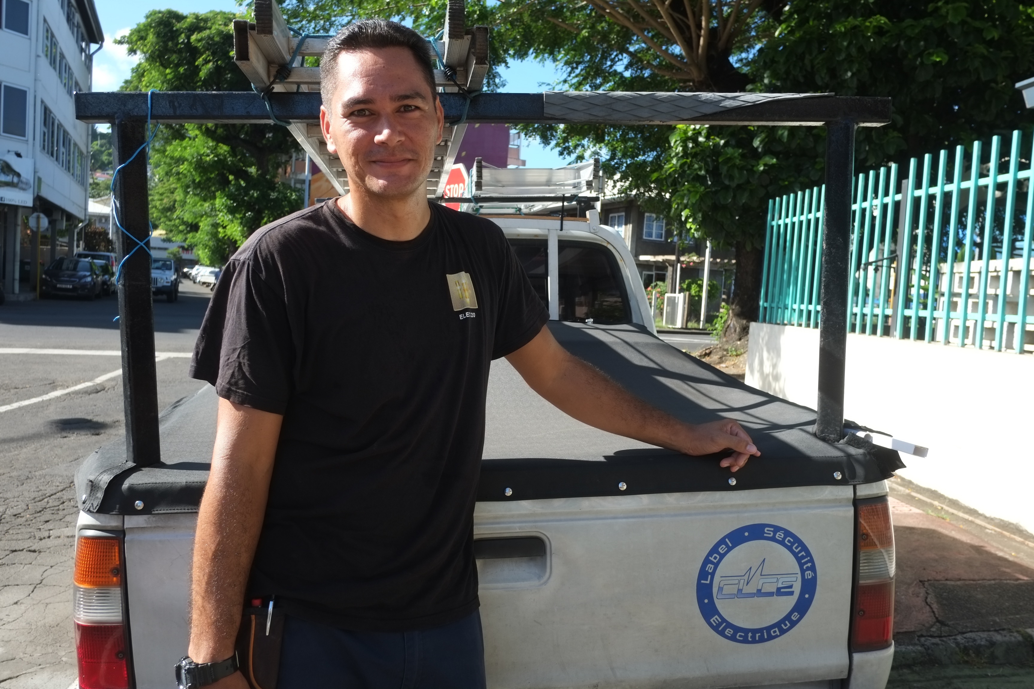 Mickaël Herlemme, électricien labellisé CLCE