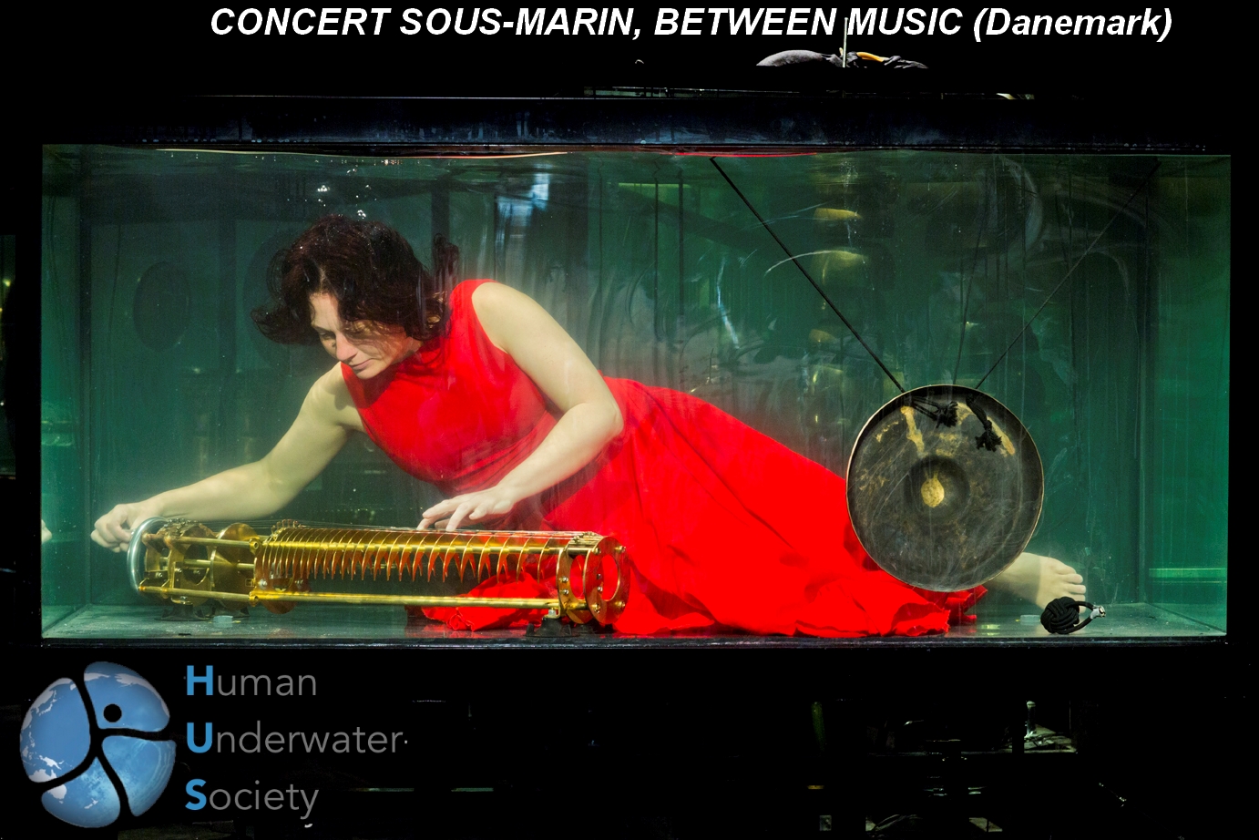 Le prix du public au HUS Design Prize : Aquasonic de Between Music. Un concert sous l'eau, une idée géniale d'artistes danois.
