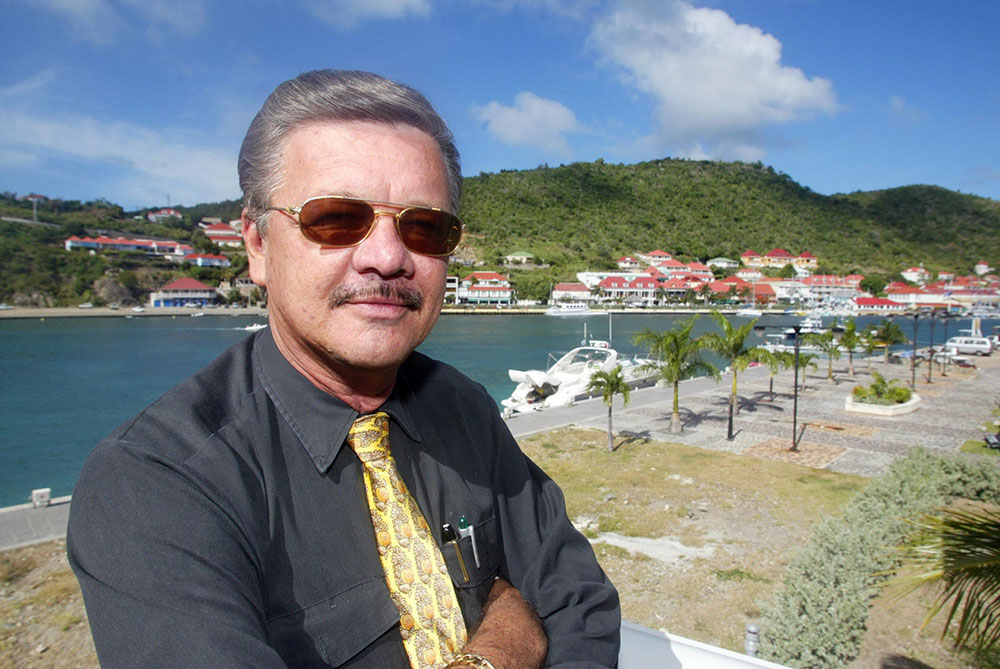Le président sortant de la Collectivité territoriale de Saint-Barthélémy Bruno Magras (LR).