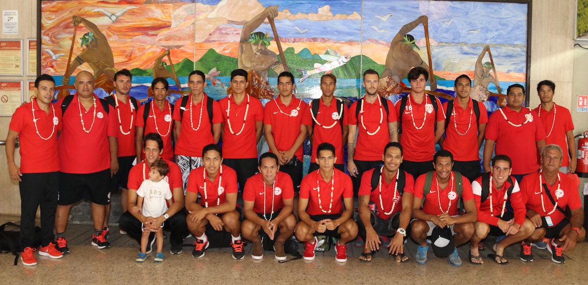 La sélection de Tahiti