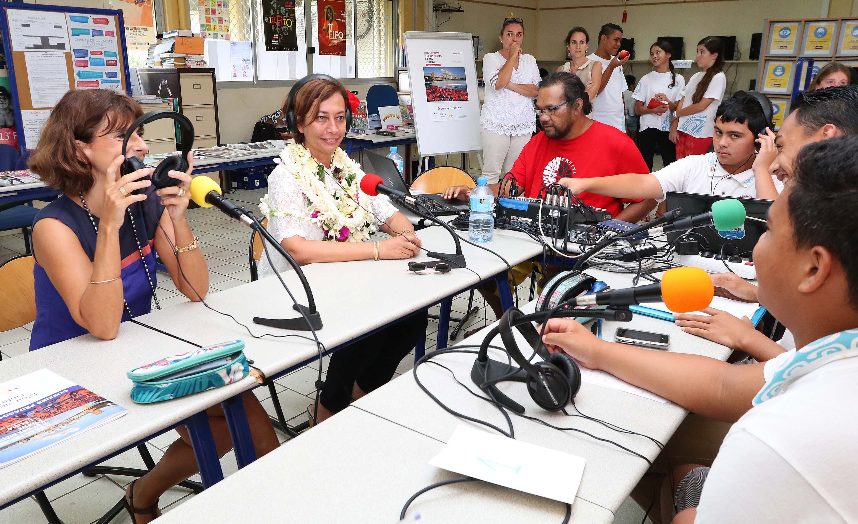 Apprendre en faisant des émissions de radio