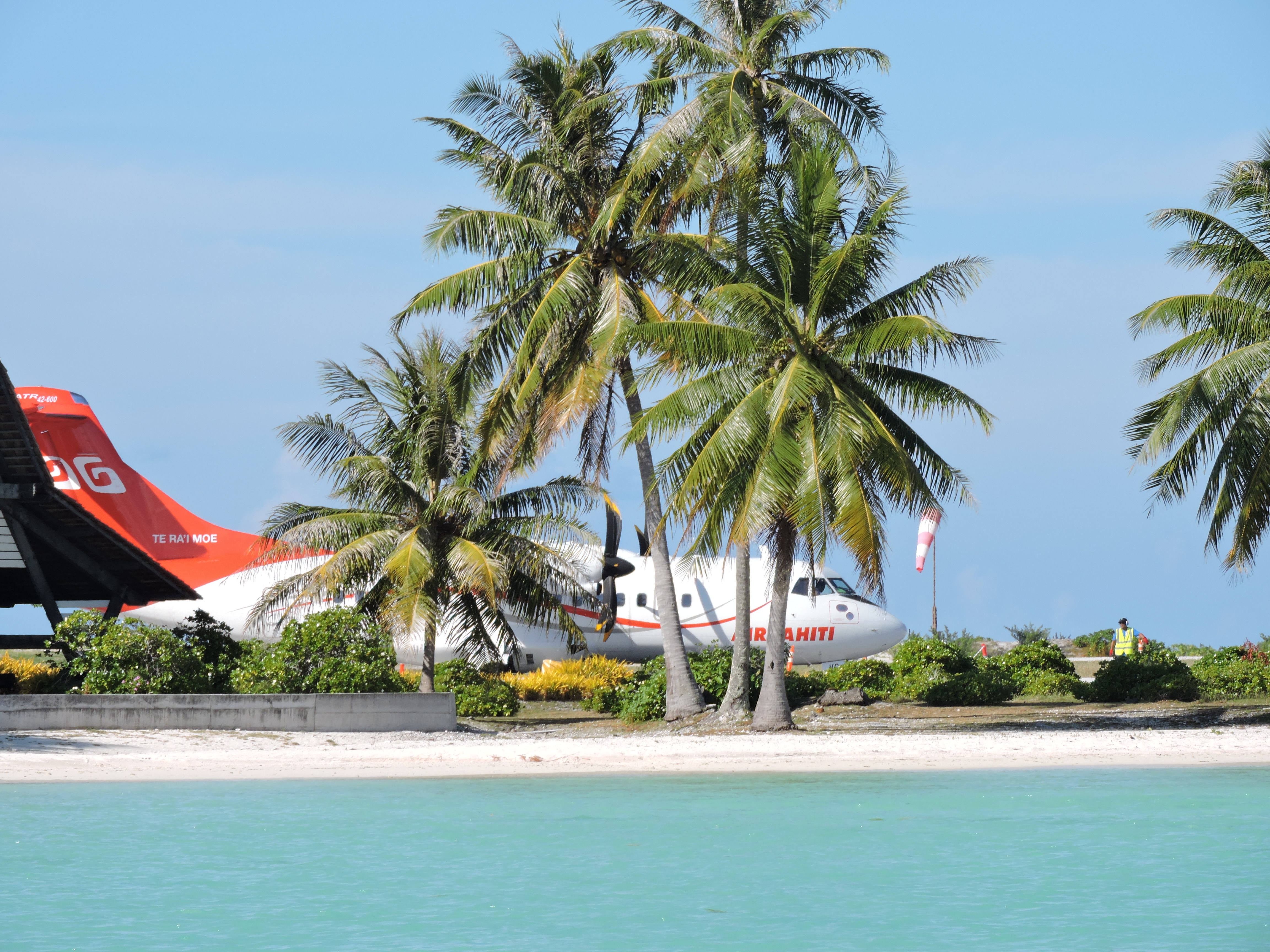 A Maupiti, le nombre de passagers a reculé de 0.5% en 2016.