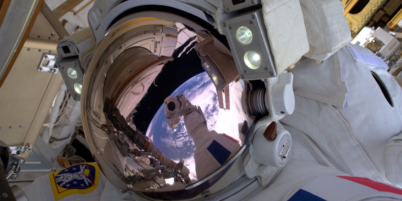 Thomas Pesquet était déjà sorti dans l'espace le 13 janvier dernier.@ THOMAS PESQUET / ESA/NASA / AFP