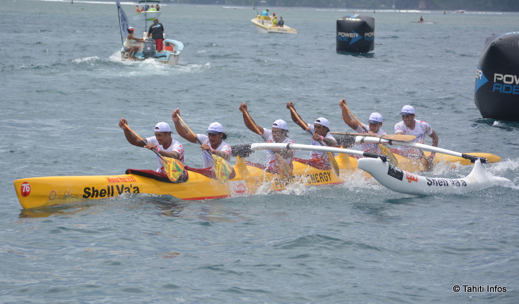 Shell Va'a remporte la Va'a News Race pour la deuxième année consécutive.