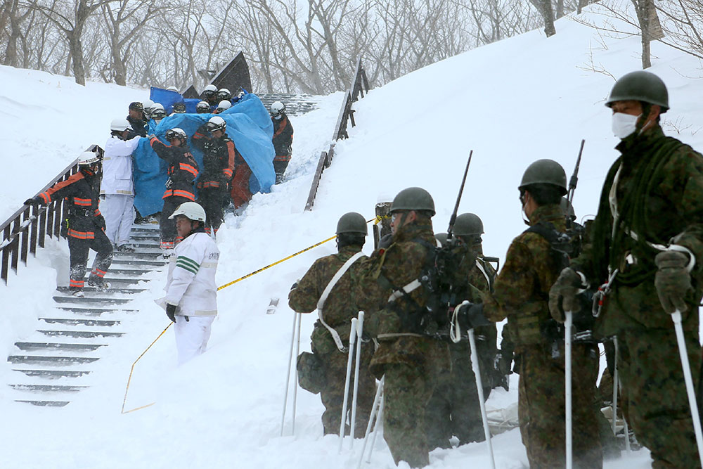 Japon: sept lycéens et un enseignant tués par une avalanche