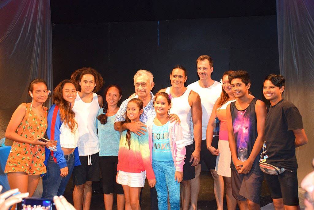 Des représentations privées ont été déjà offertes aux établissements scolaires et administrés de Faa'a, en présence d'Oscar Temaru.