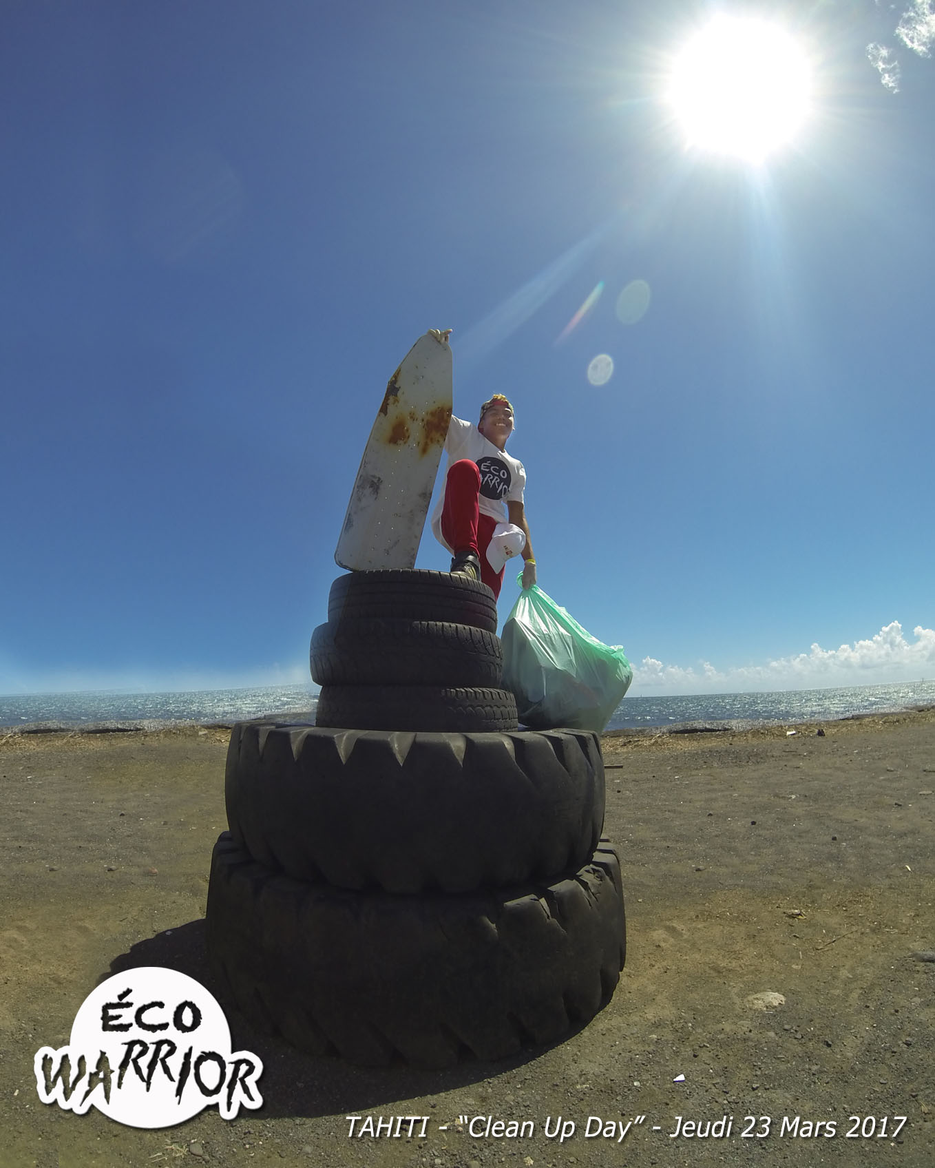 La Brigade verte poursuit ses actions environnementales pour sensibiliser la population du fenua.