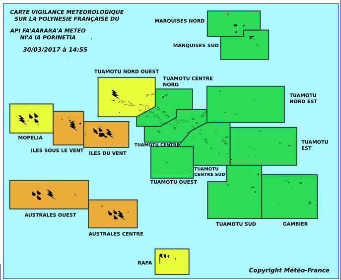 Vigilance orange pour fortes pluies