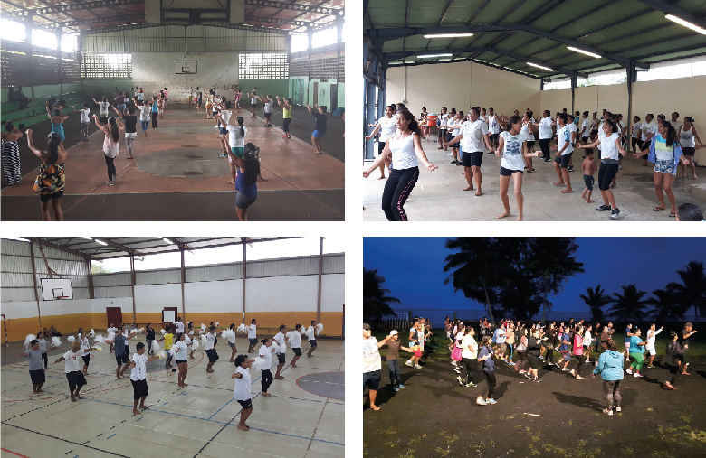 Quatre associations représentant chaque commune associée se sont préparées durant des semaines pour ce grand événement.