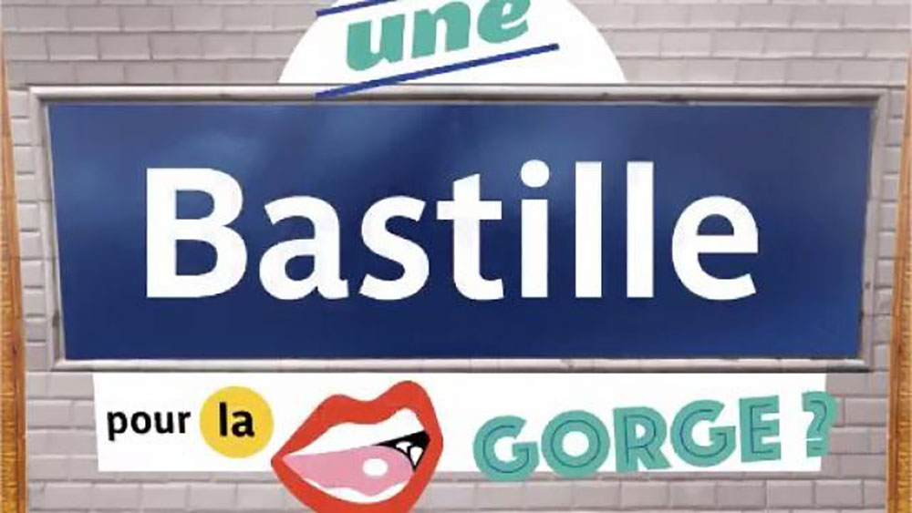 "Une Bastille pour la gorge" ? La RATP détourne les noms des stations de métro