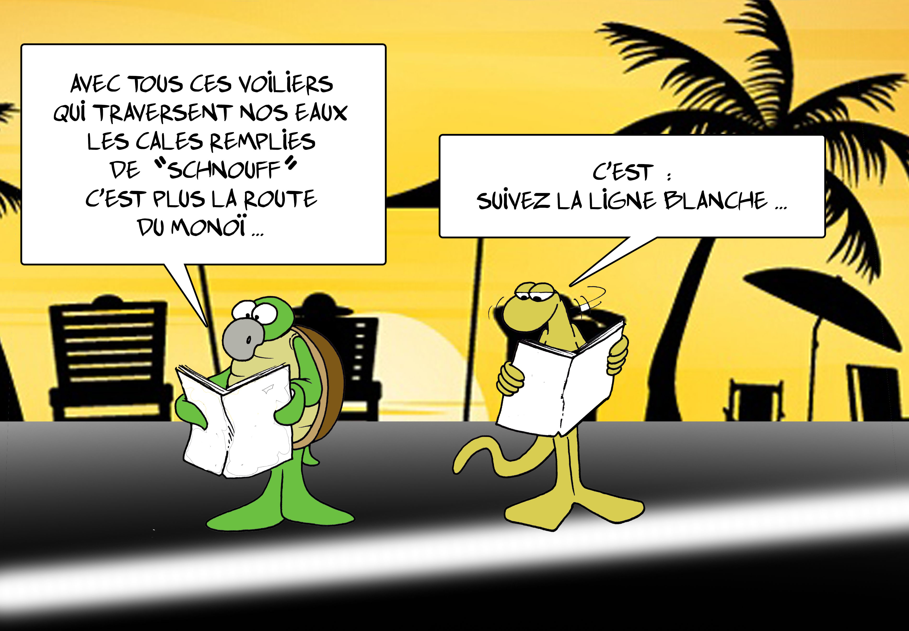 " La Polynésie sur la route de la cocaïne " par Munoz