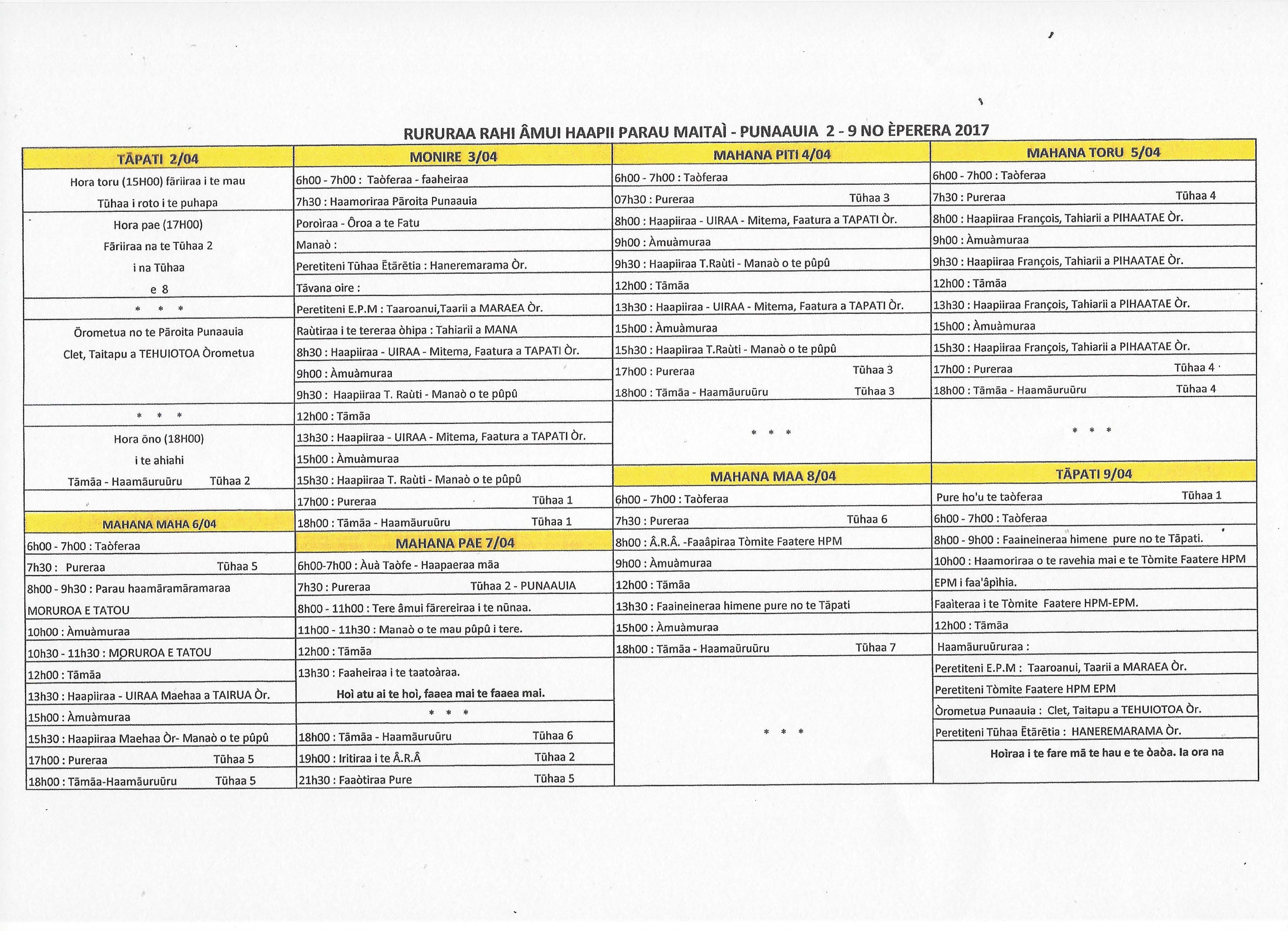 Rassemblement des évangélistes