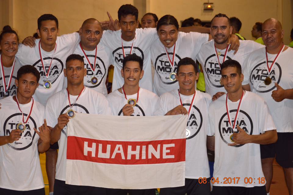 Fare, de Huahine, remporte le challenge chez les hommes