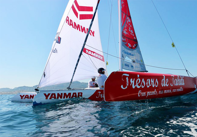 Voile : « Trésors de Tahiti » monte en puissance et finit 4e à la Spi Ouest France